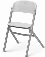 Стільчик для годування Kinderkraft Igee із шезлонгом Calmee Cloudy Grey